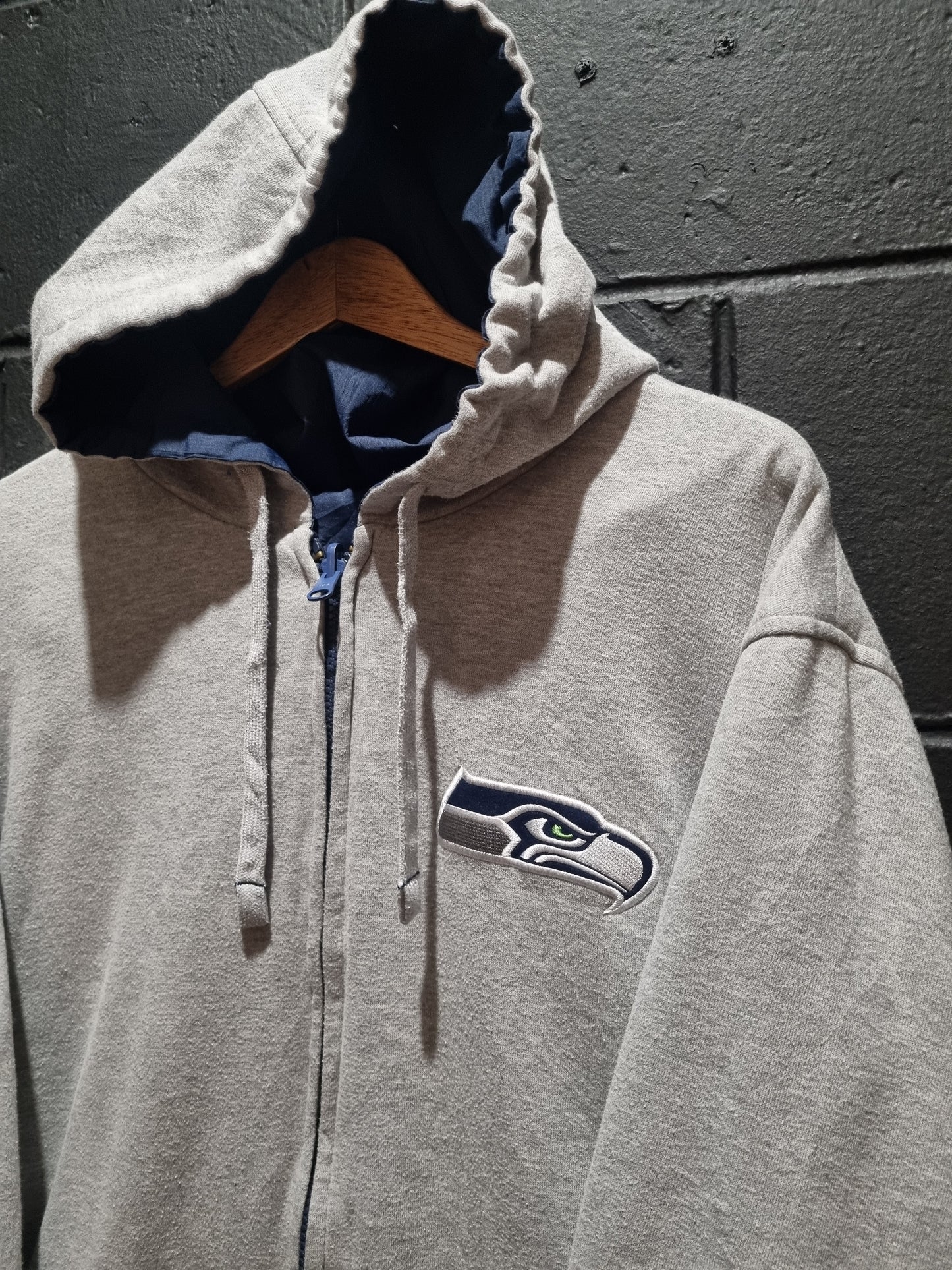 Reversible Seattle Seahawks Jacket Large