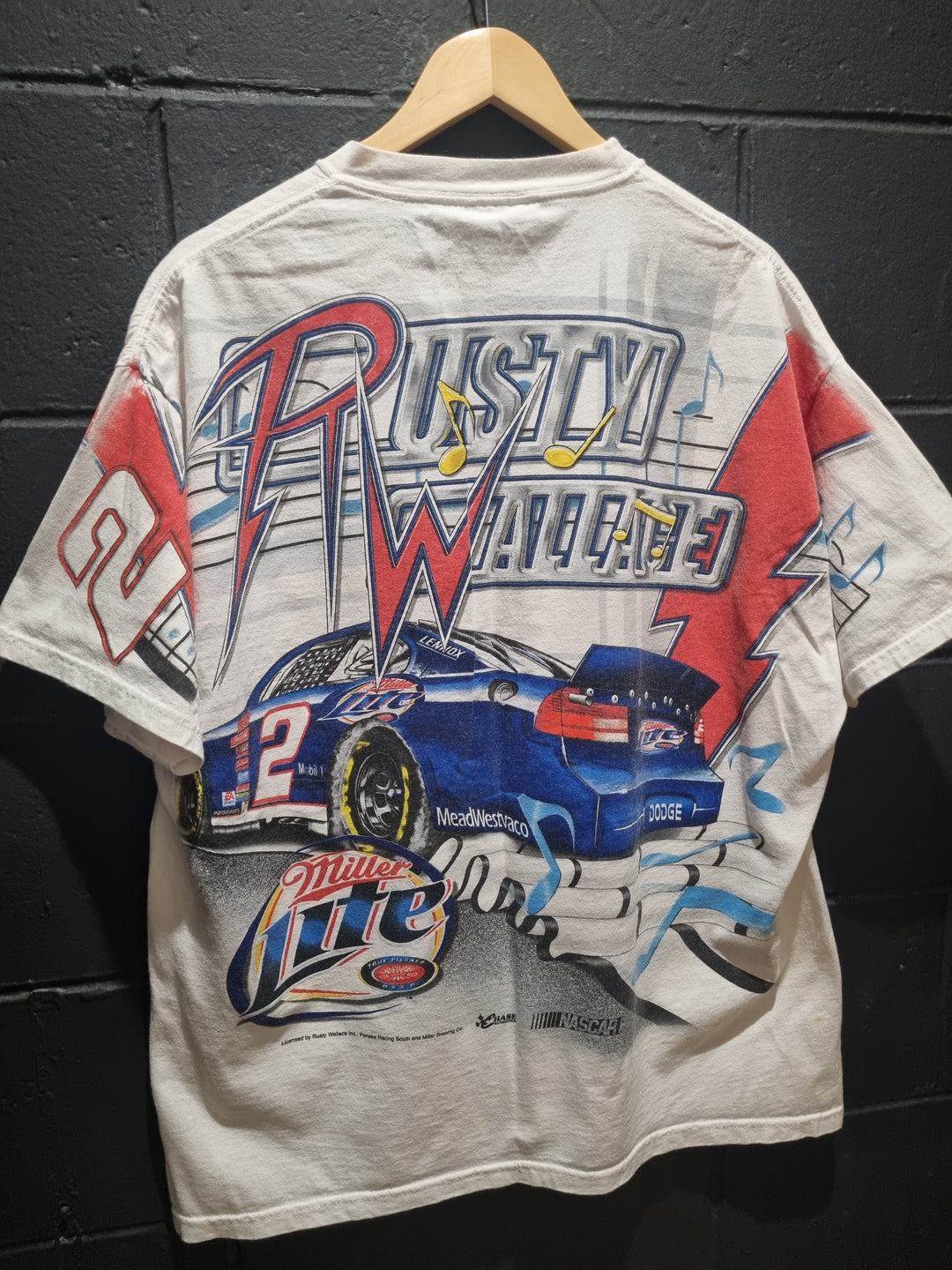 Rusty Wallace Miller Lite Chase Authentics Large