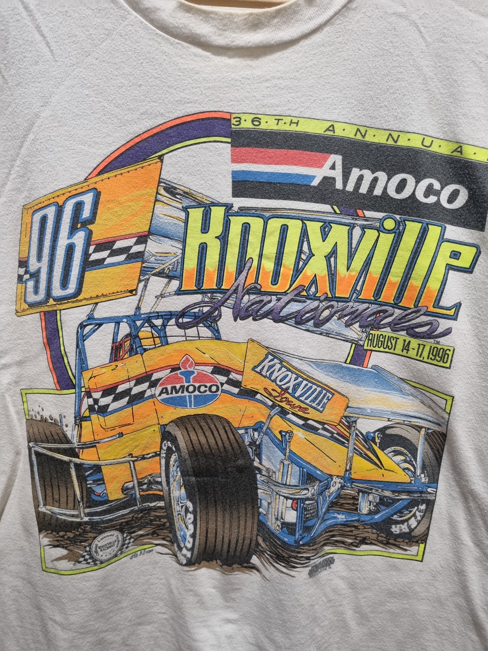 Knoxville Iowa Raceway 36th Annual Licensed 1996 2XL