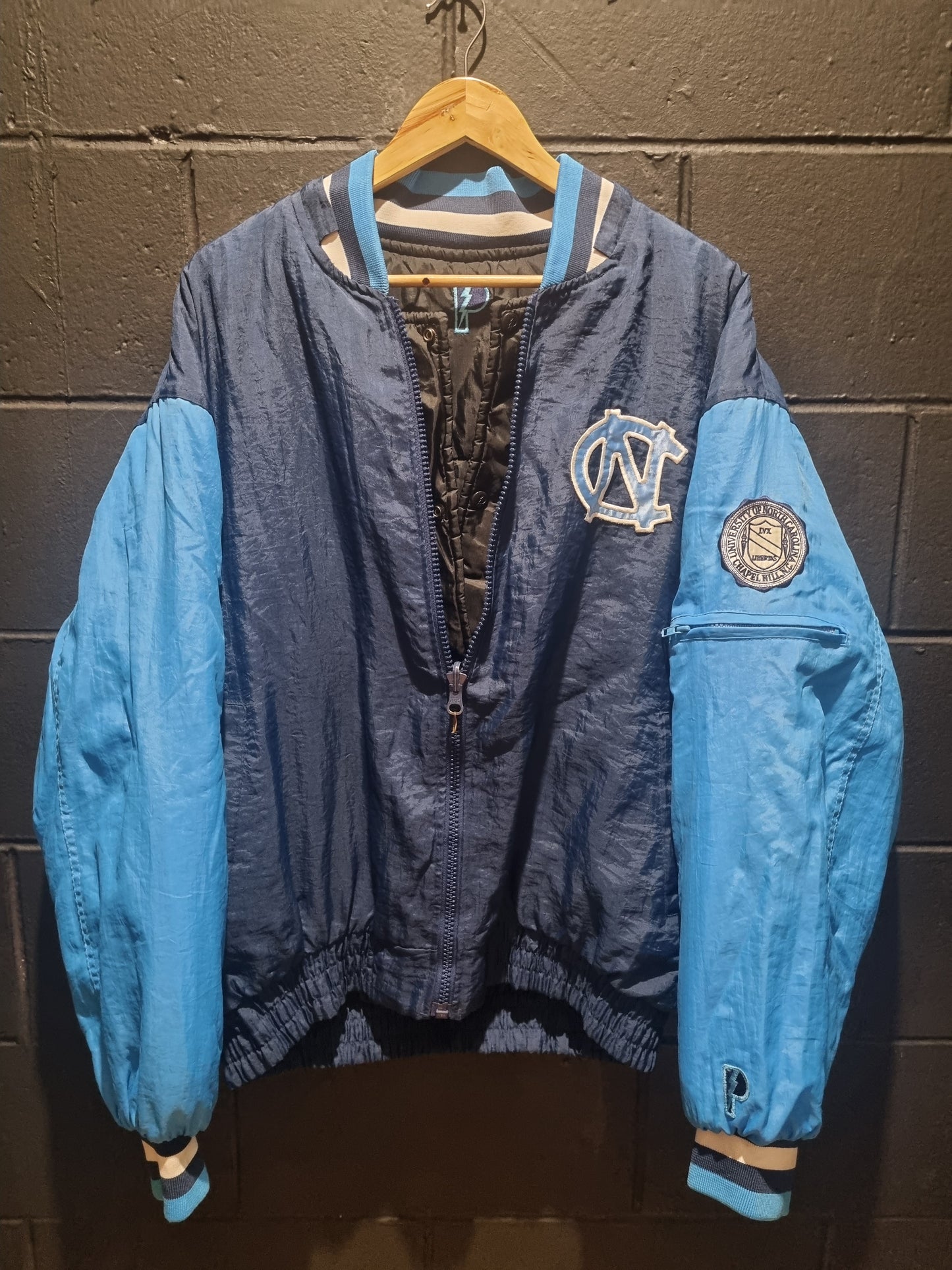 Rare Reversible UNC Pro Player  Jacket XL