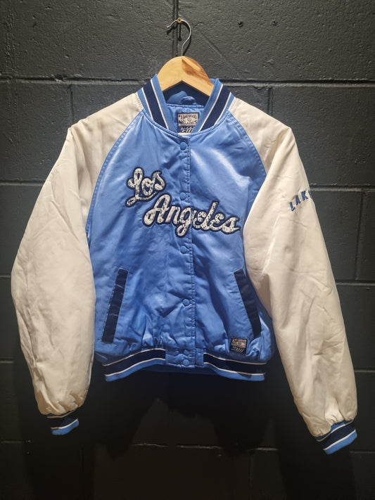 Los Angeles Lakers Girls Bombers Hardwood Classics Small