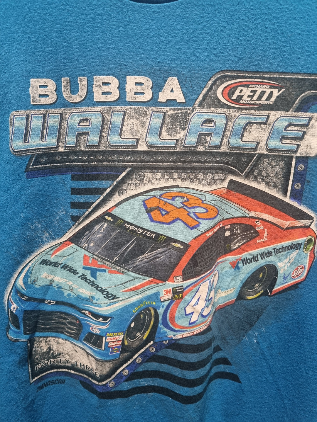 Bubba Wallace 43 Pro Delta Weight Large