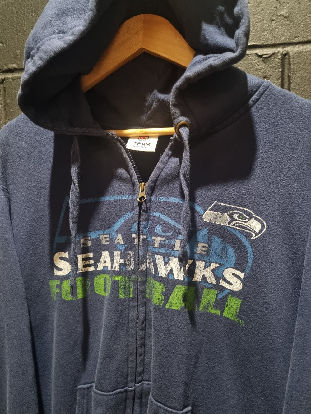 Seattle Seahawks Zipped Hoodie 2XL