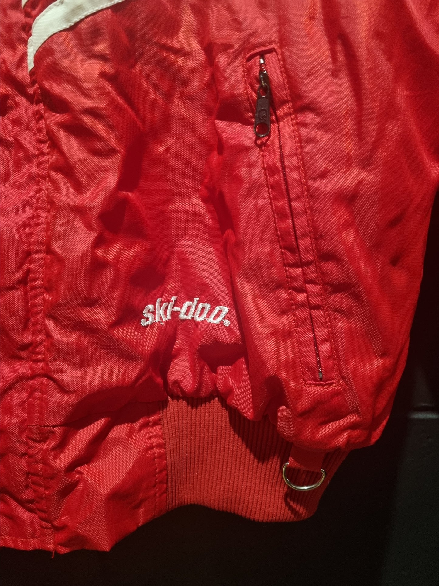 Vintage Ski Doo Formula Bombardier Snowmobile Racing Jacket Small