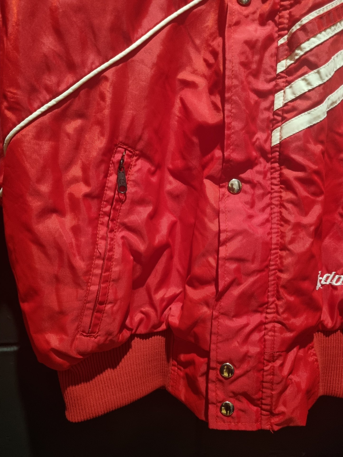 Vintage Ski Doo Formula Bombardier Snowmobile Racing Jacket Small