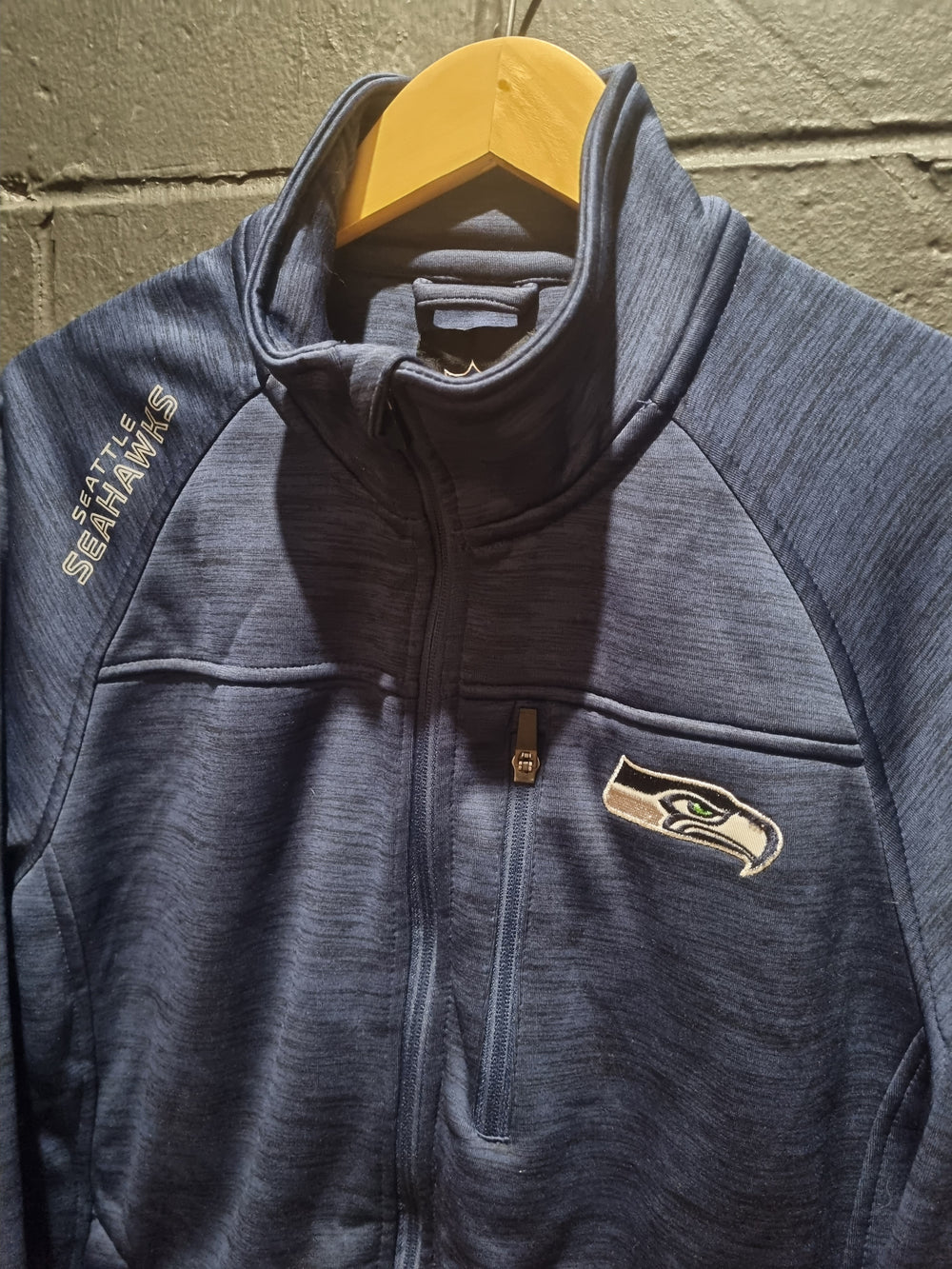 Seattle Seahawks Therma Fit Reflective Jacket Small