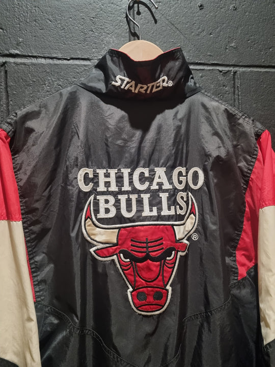 Chicago Bulls Starter Track Jacket Large