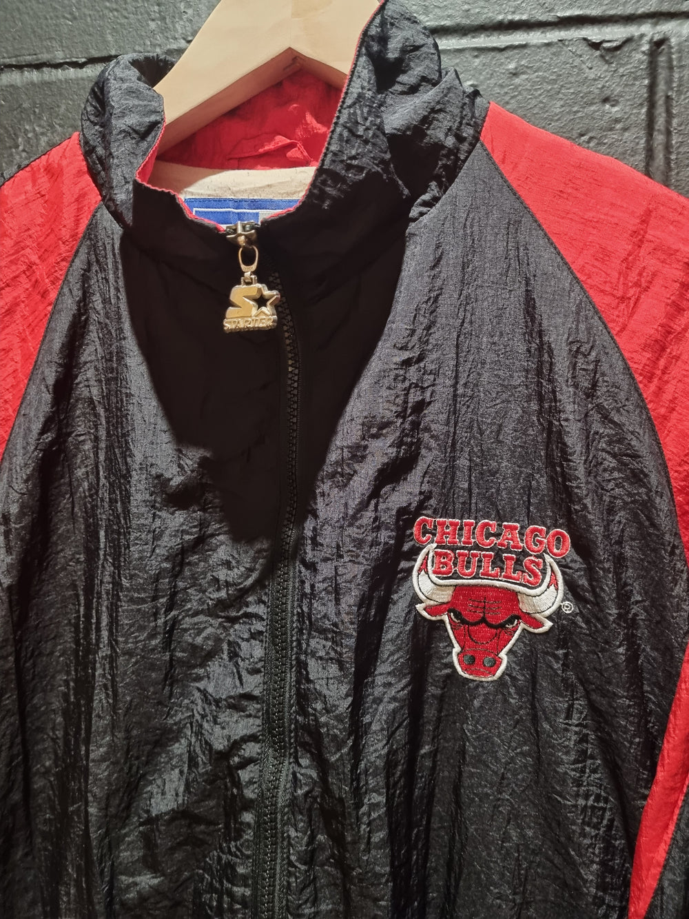 Chicago Bulls Starter Brand Track Jacket XL