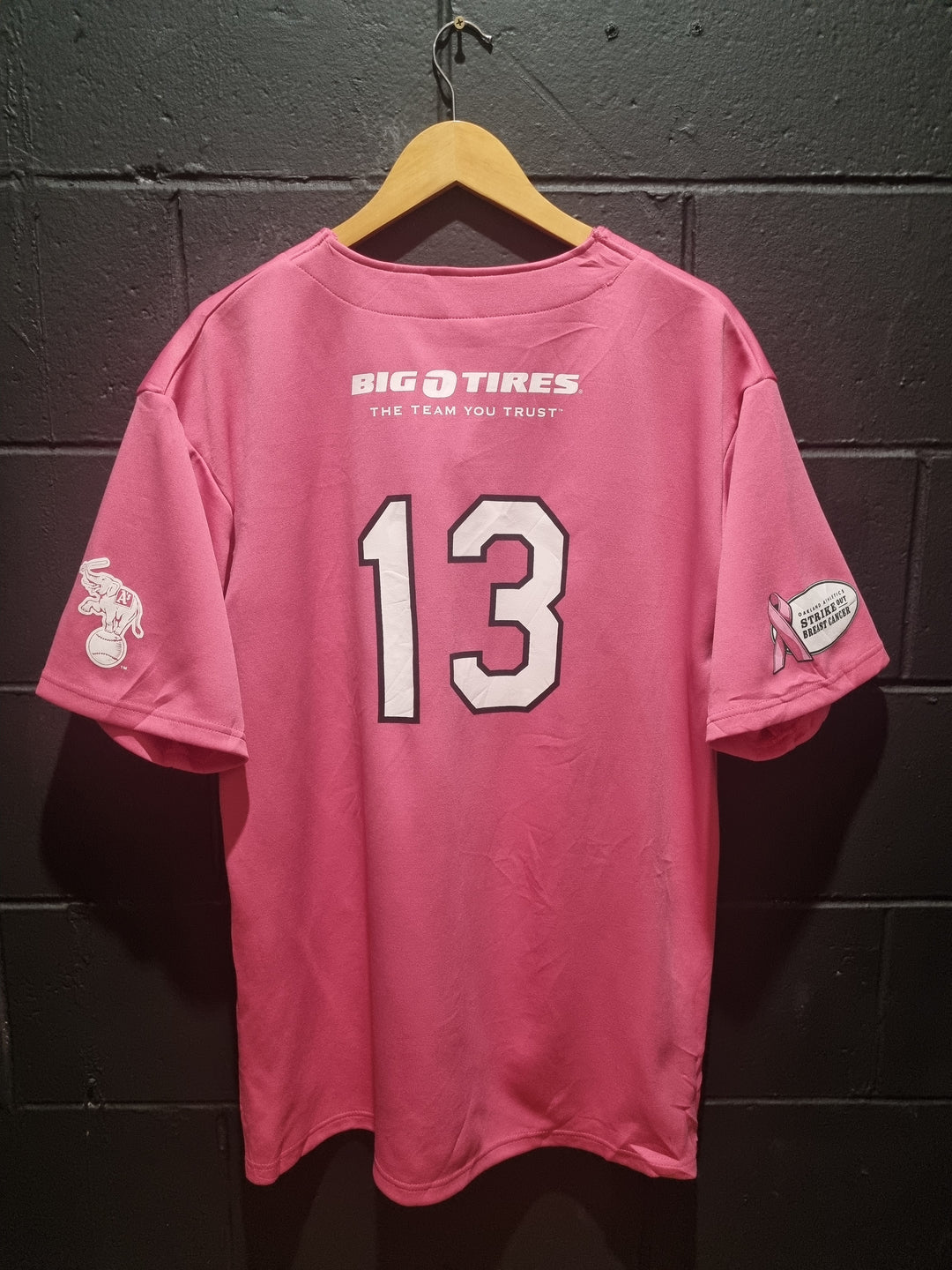 Oakland Athletics Breast Cancer Awareness XL