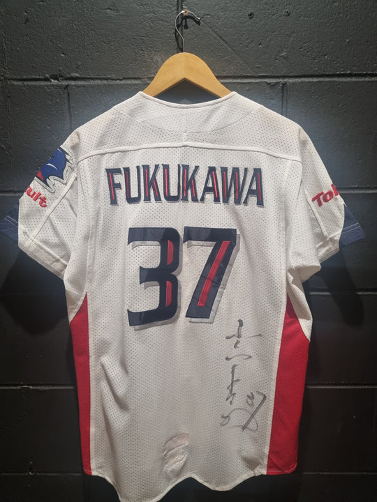 Tokyo Swallows Signed Fukukawa XL