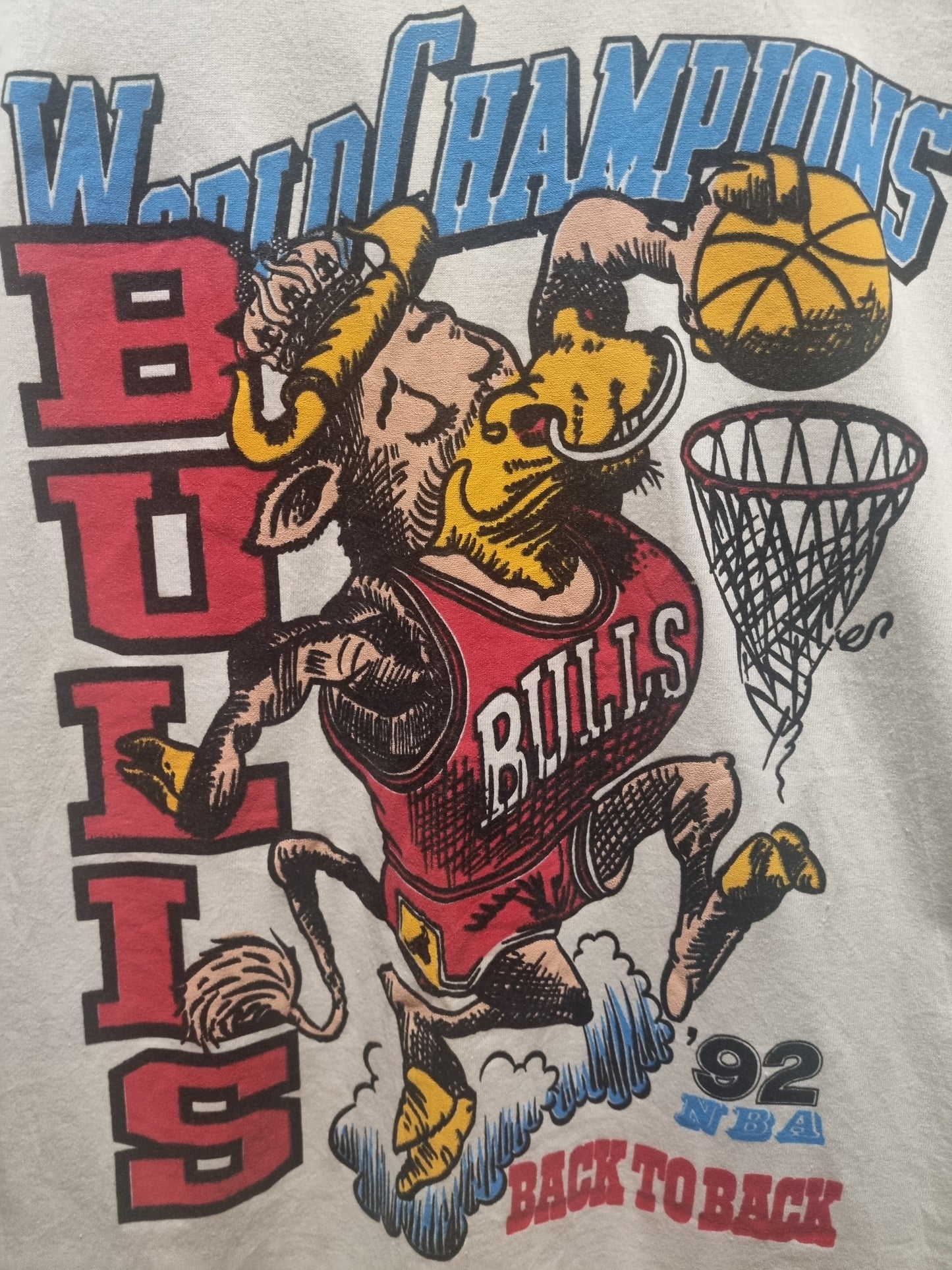 World Champions Chicago Bulls '92 Made in Dominican Republic Large