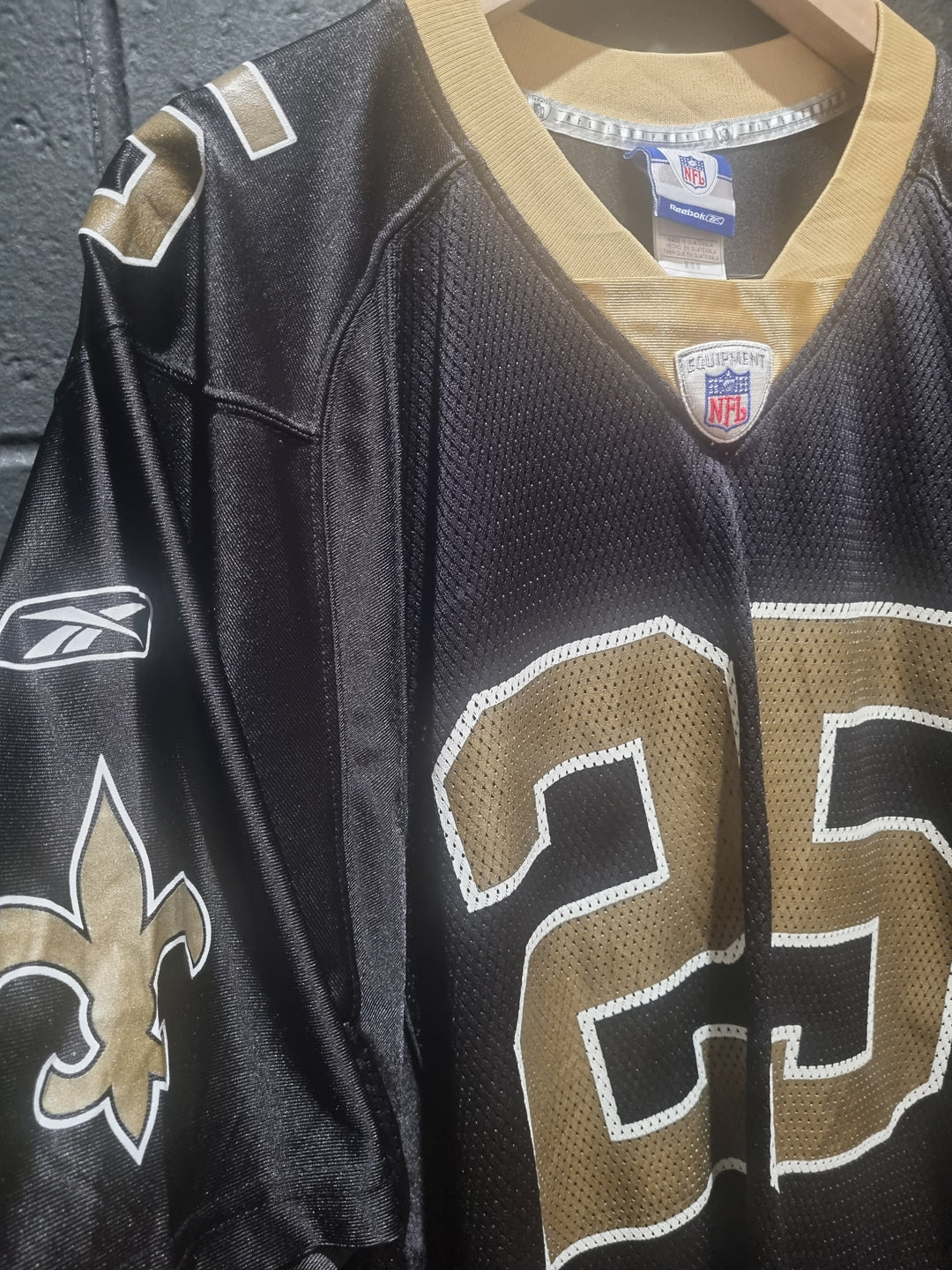 New Orleans Saints Bush Reebok Medium