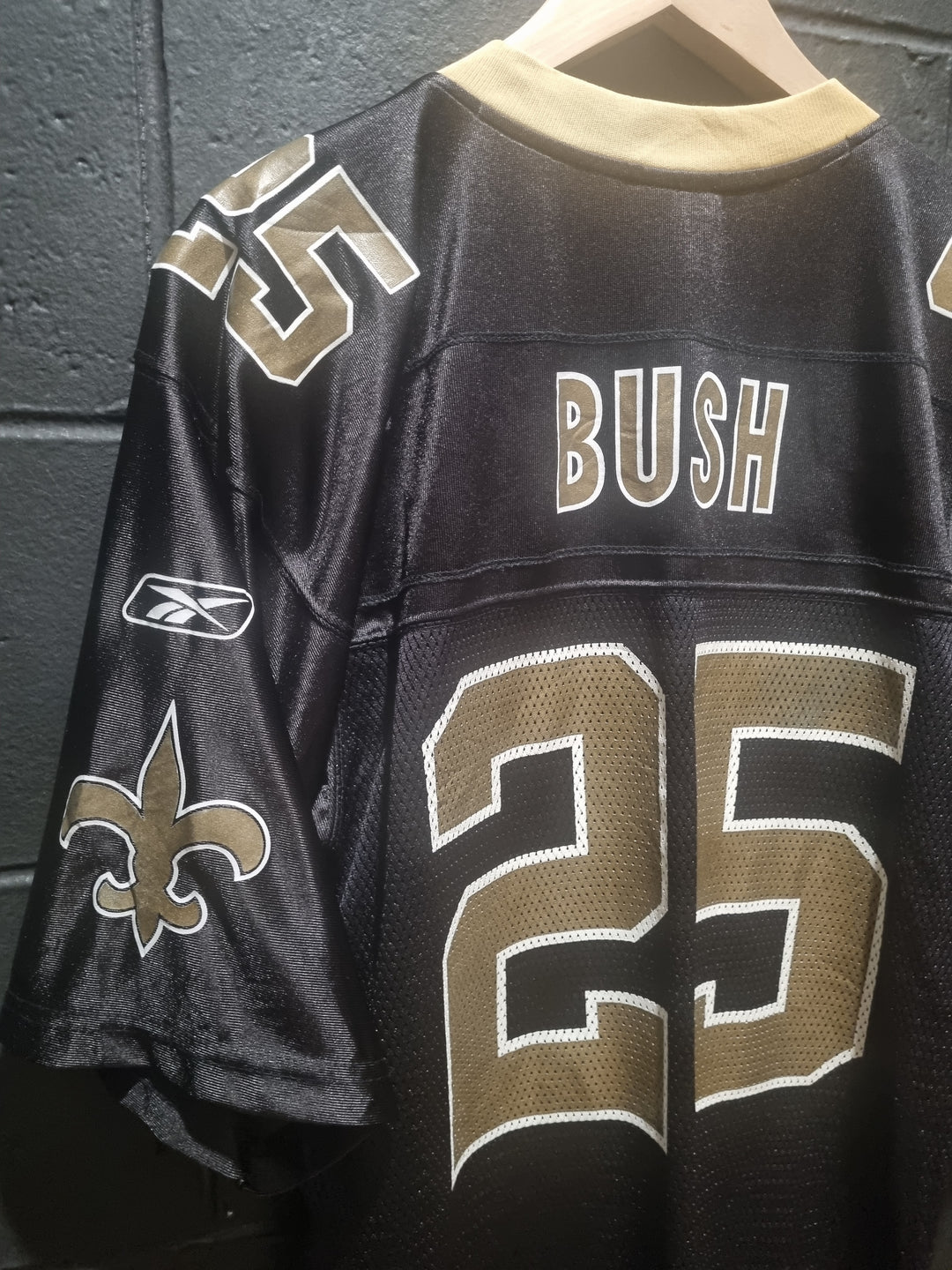 New Orleans Saints Bush Reebok Medium