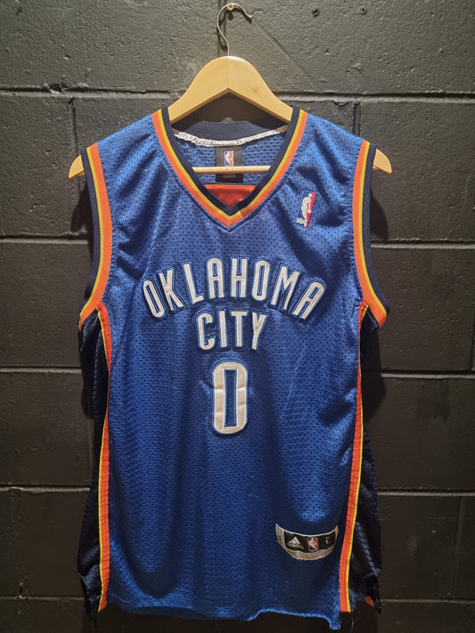 OKC Thunder Westbrook Adidas Large