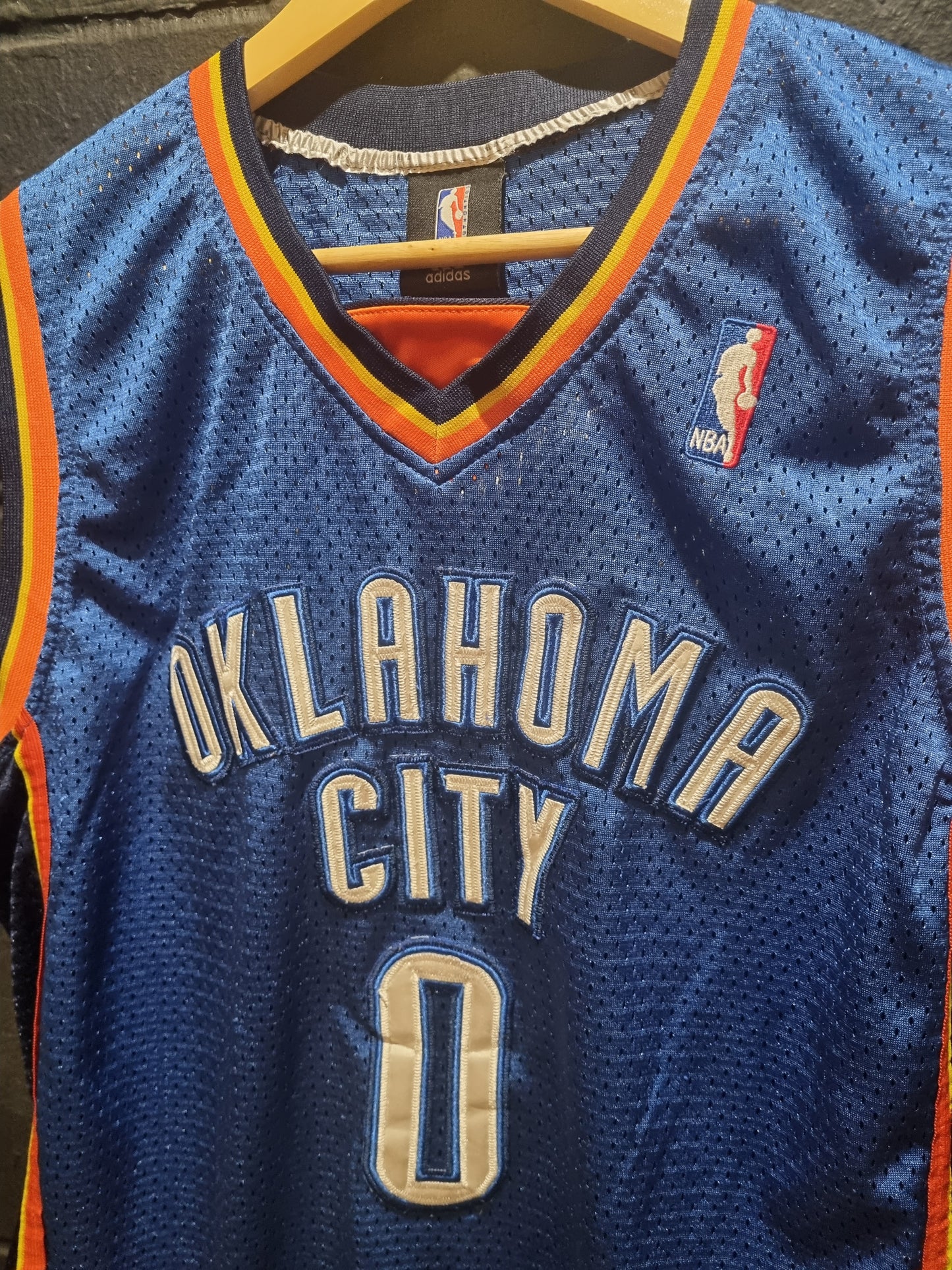 OKC Thunder Westbrook Adidas Large