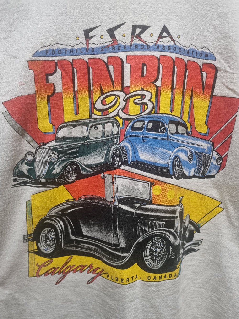 Foothills Street Rod Association 1993 Fruit of the Loom Small