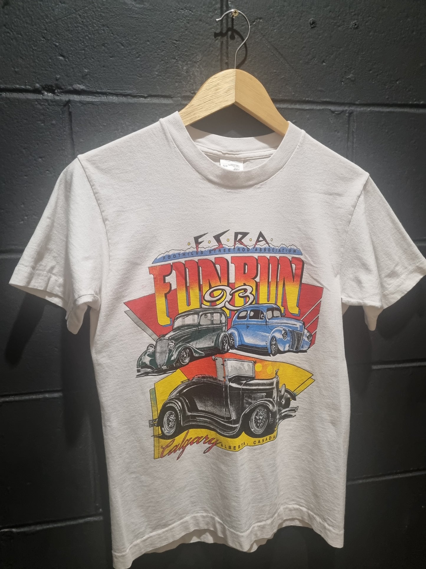 Foothills Street Rod Association 1993 Fruit of the Loom Small