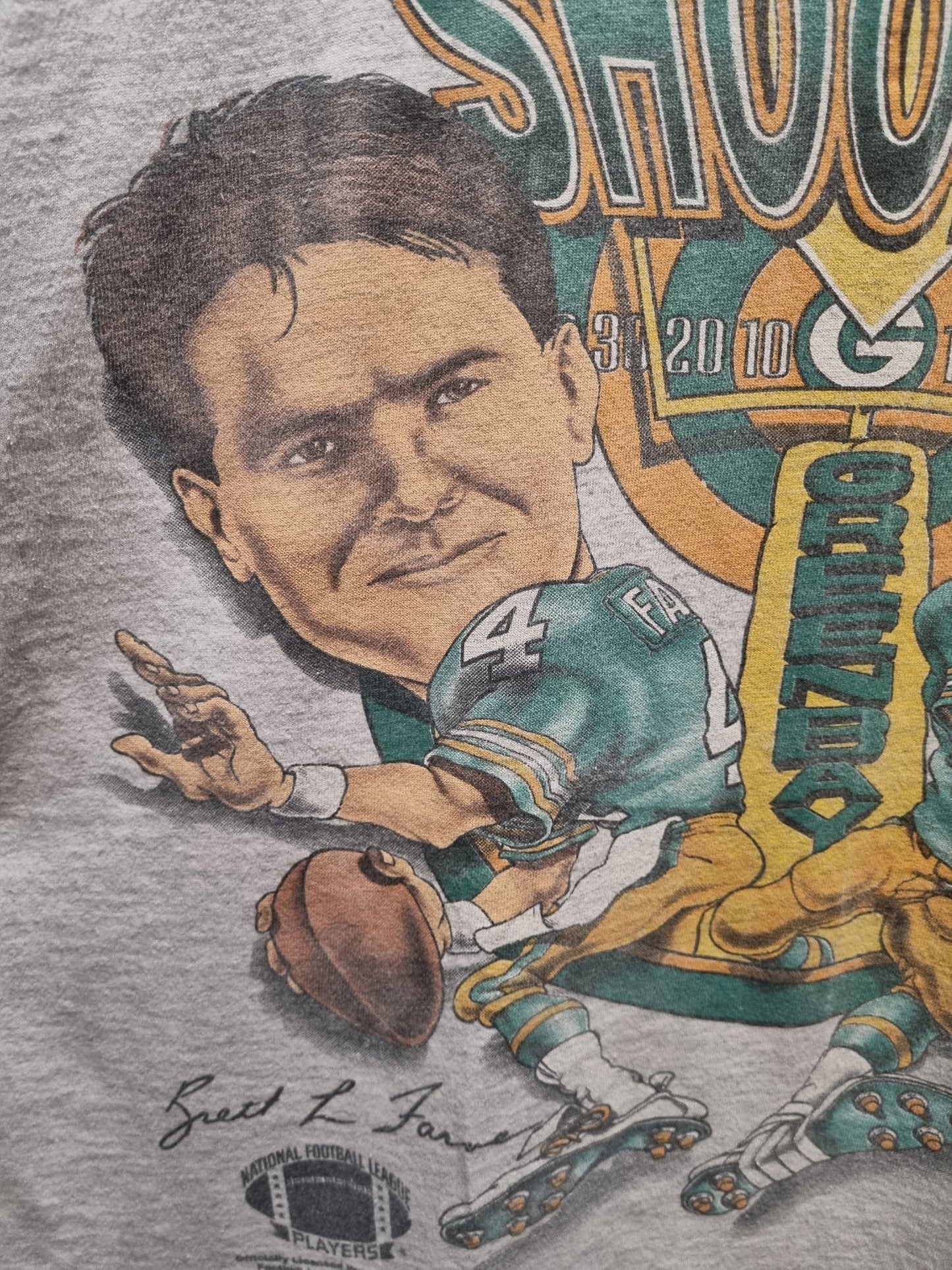 Green Bay Packers Favre and Sharpe Power Oneita Medium