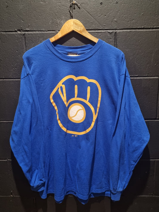 Milwaukee Brewers Cooperstown Collection Sweatshirt XL