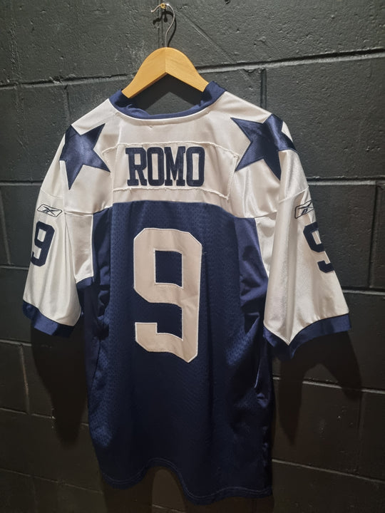 Dallas Cowboys Romo Reebok XL