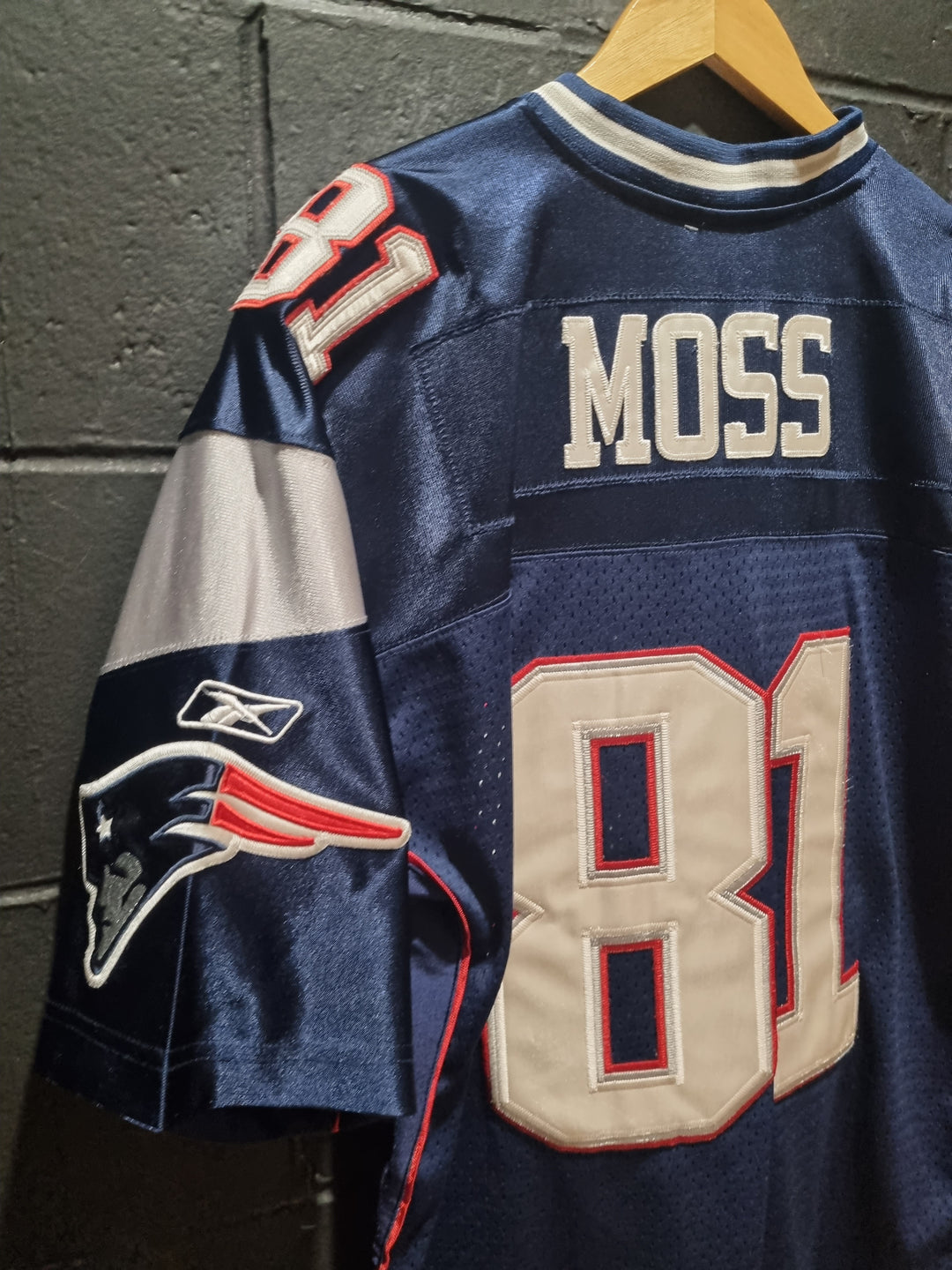 New England Patriots Moss Reebok XL