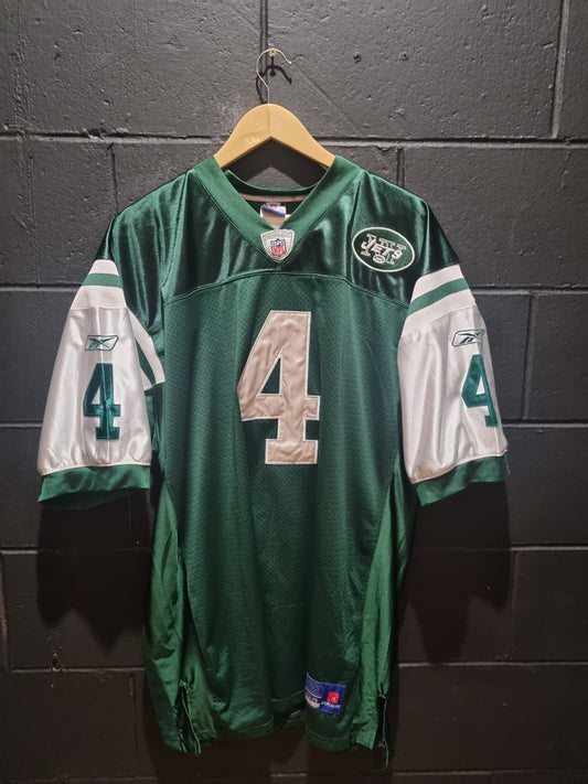 New York Jets Favre Reebok XL