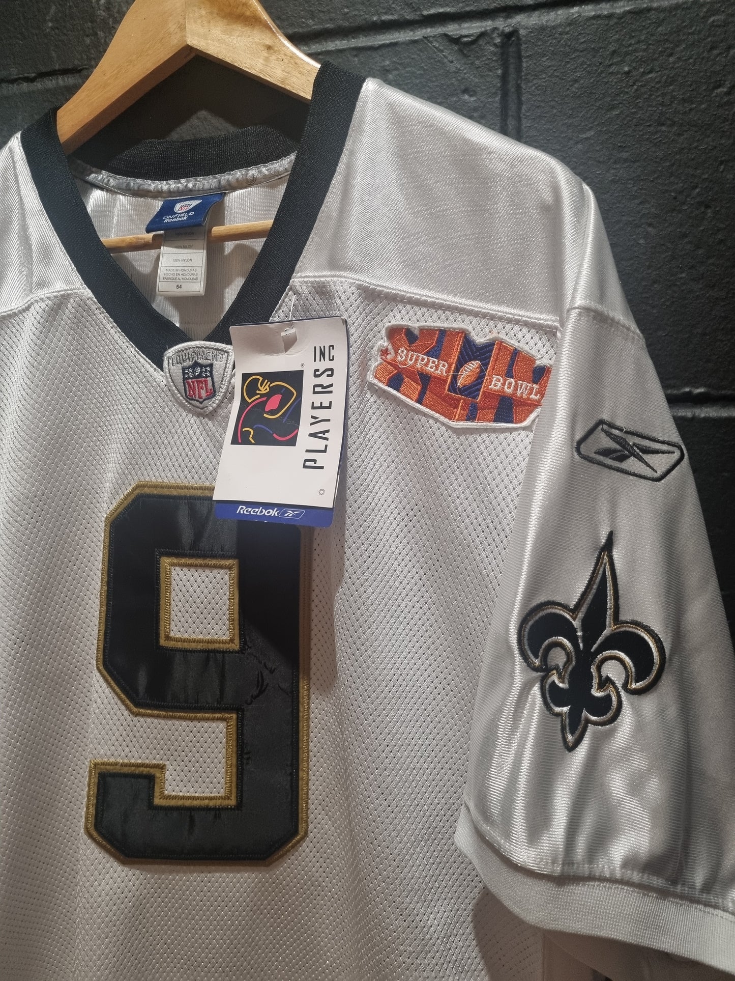 New Orleans Saints Super Bowl Brees Reebok 2XL