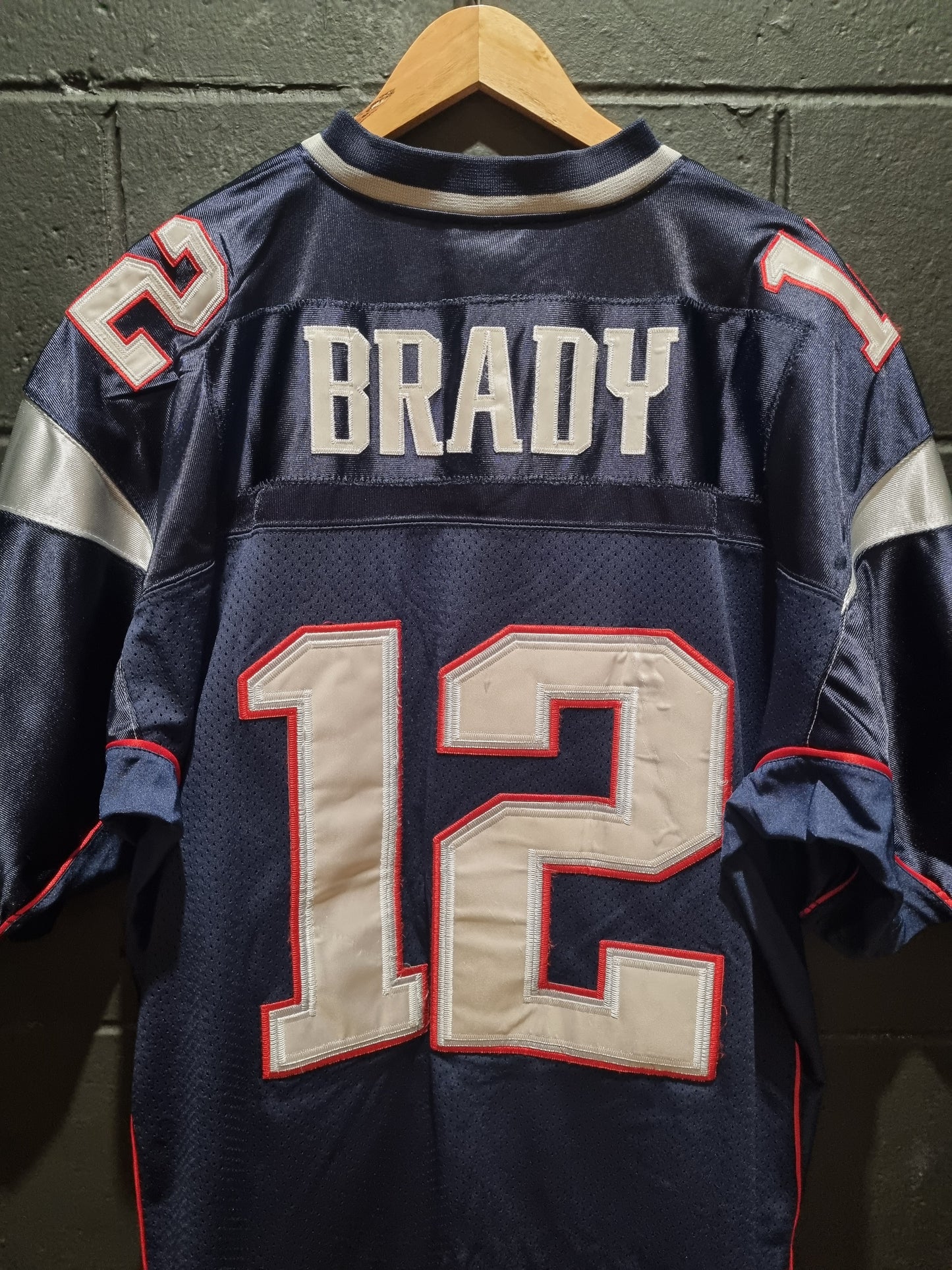 New England Patriots Tom Brady Super Bowl XLII Reebok XL