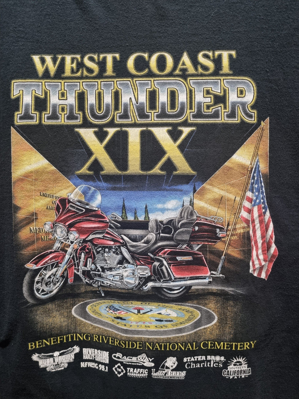West Coast Thunder XIX Memorial Day Bike Run XL
