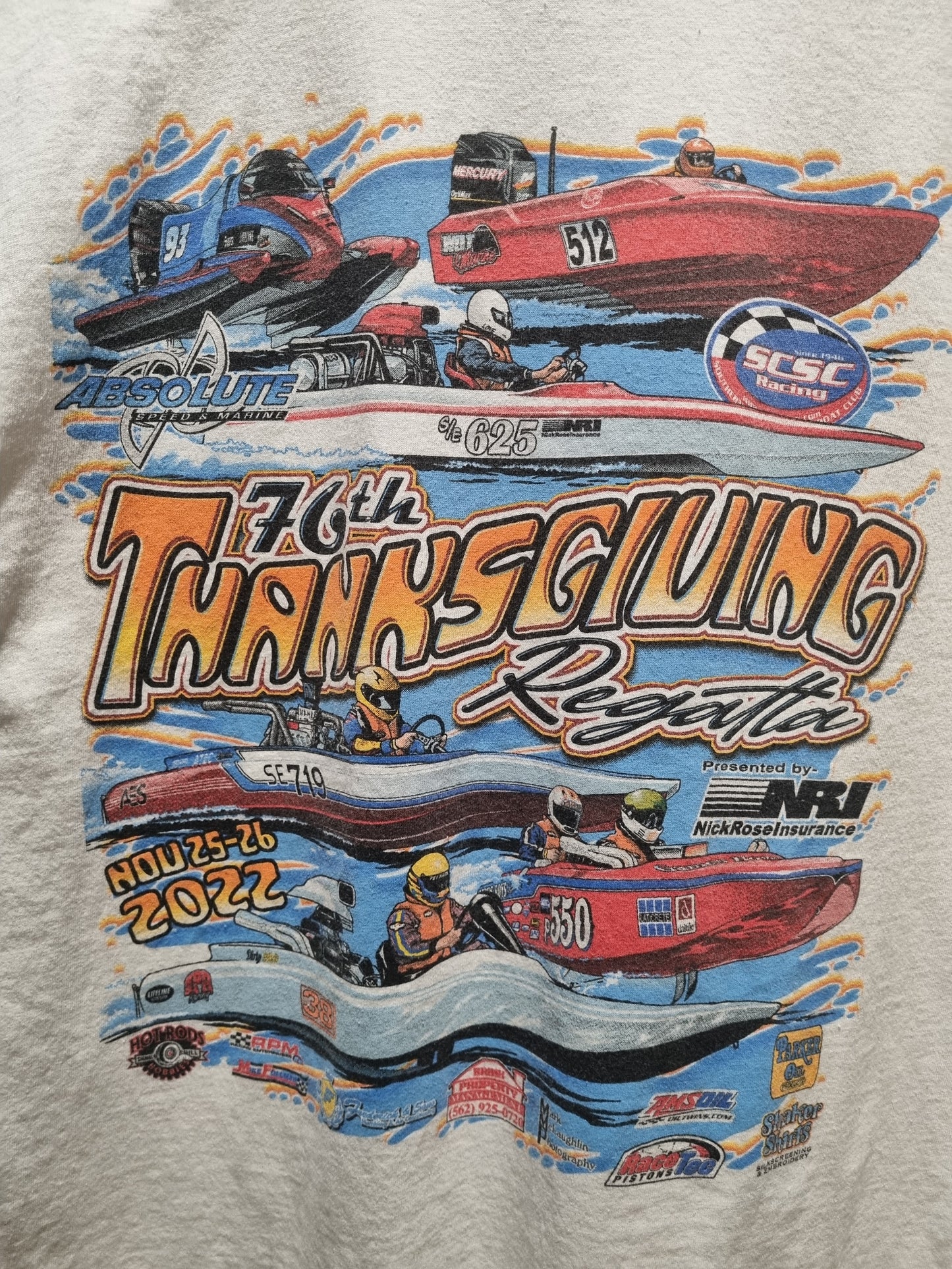 76th Thanksgiving SCSC Racing 2022 XL