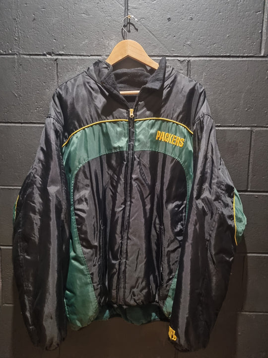 Green Bay Packers Reversible Oversized Jacket 2XL