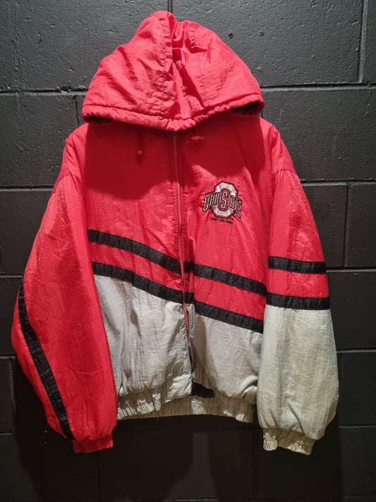 True Vintage Ohio State Buckeyes 1997 Chalkline Puffers Large