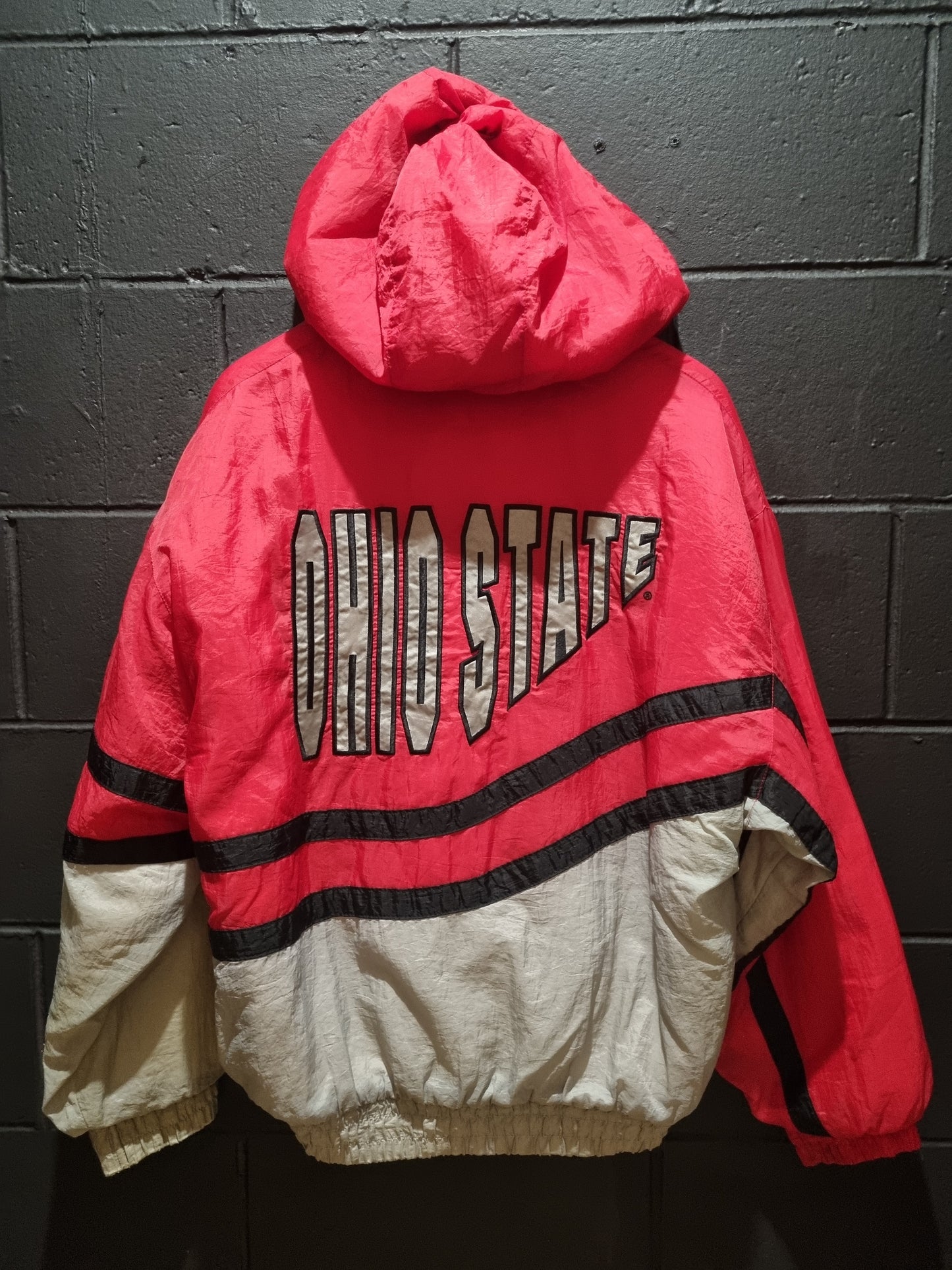 True Vintage Ohio State Buckeyes 1997 Chalkline Puffers Large