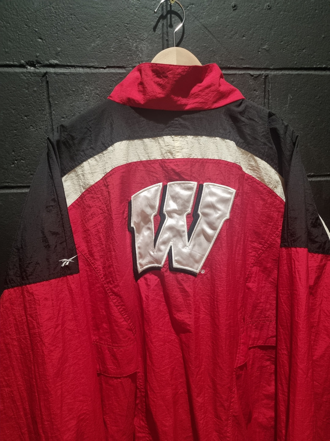 Wisconsin Badgers Reebok Track Jacket XXL