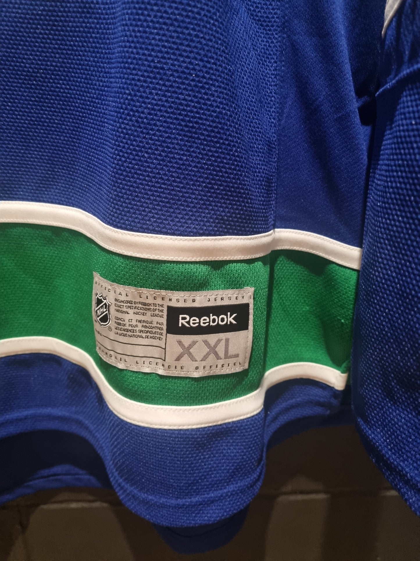 Vancouver Canucks Reebok XXL