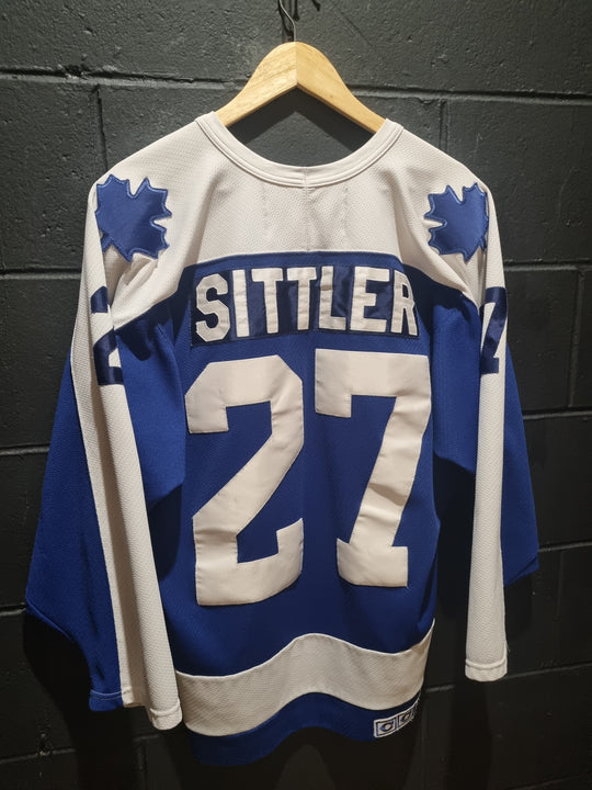Toronto Maple Leafs Sittler Official Vintage CCM Medium
