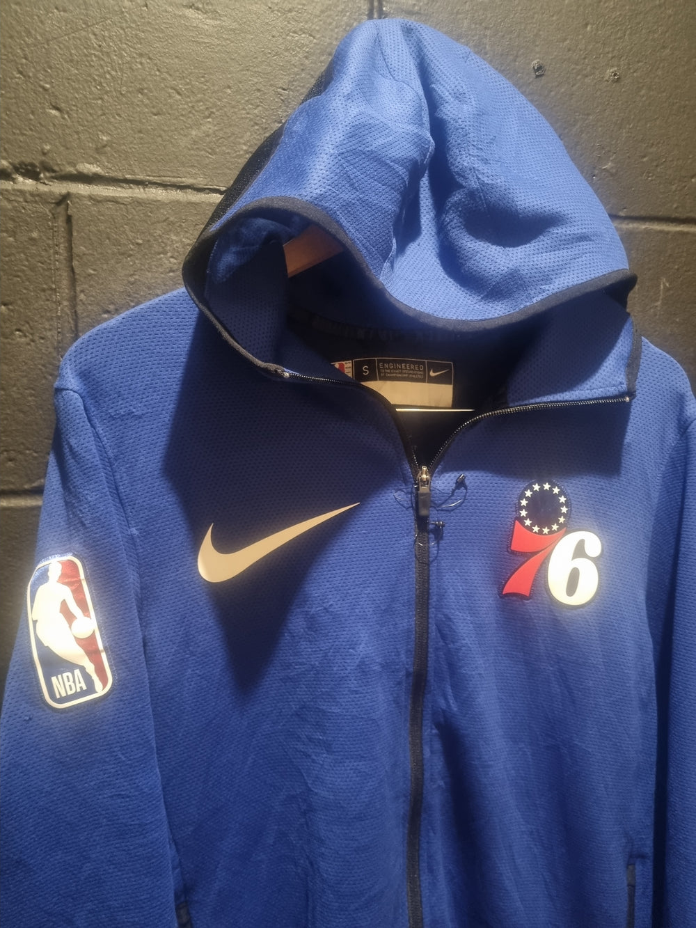 Philadelphia 76ers Nike Dri Fit Jacket Small