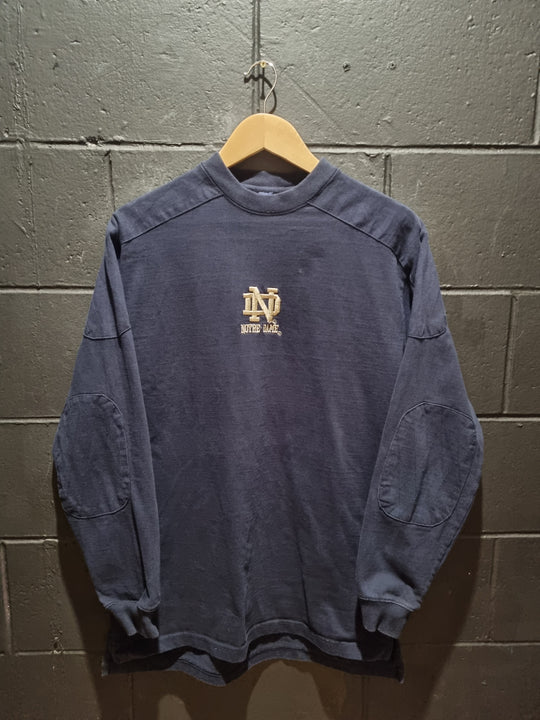 Notre Dame Irish 42 Denim Crewneck Sweatshirt Medium