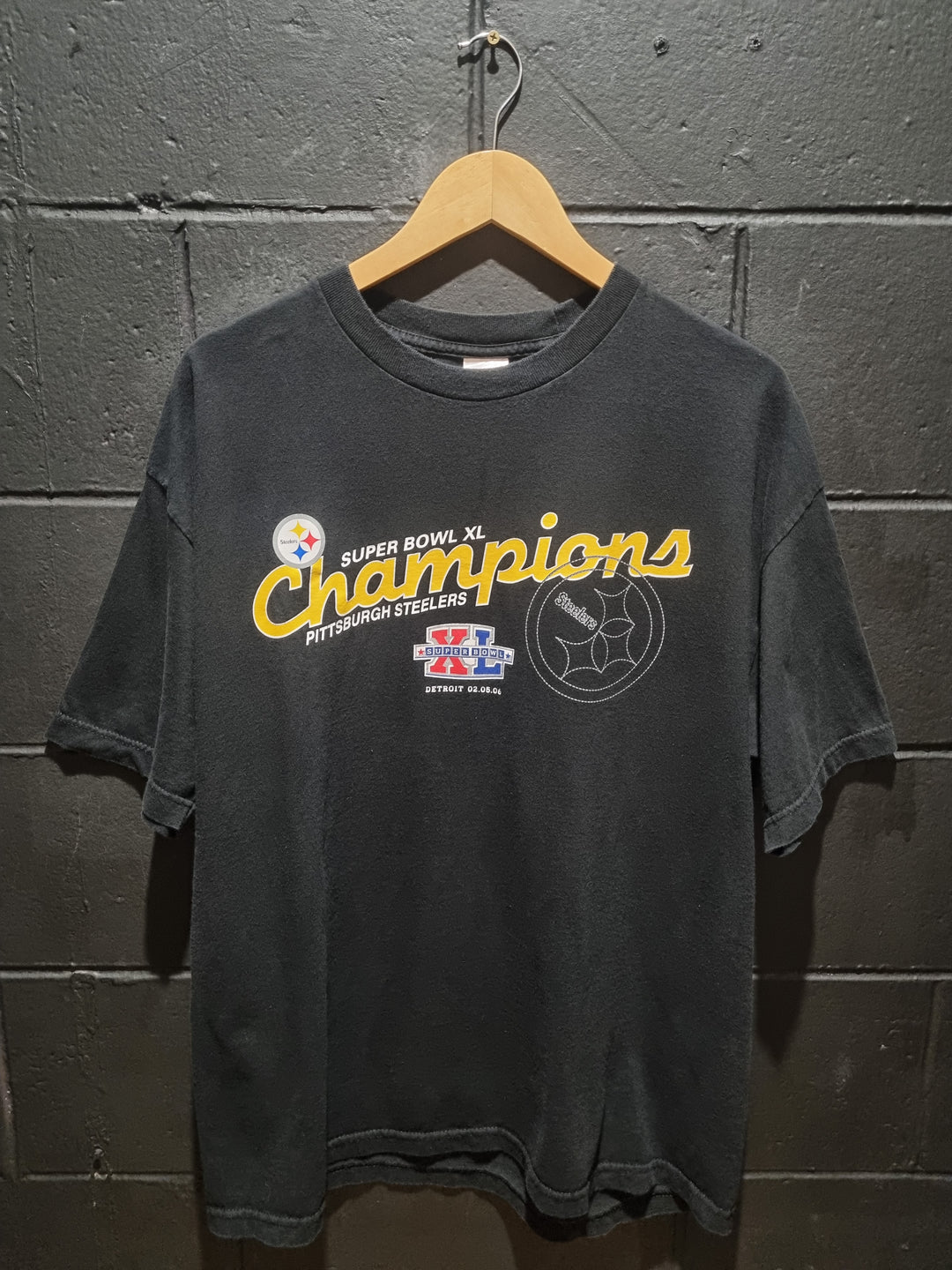 Super Bowl XL Champions Pittsburgh Steelers Allstyle XL