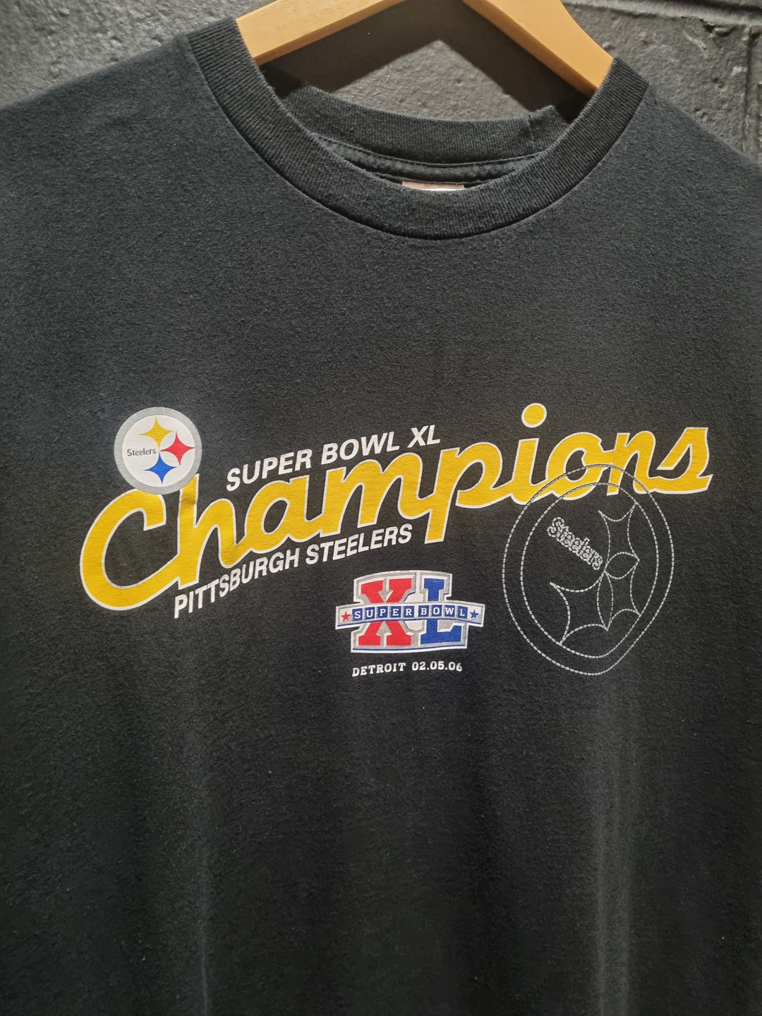 Super Bowl XL Champions Pittsburgh Steelers Allstyle XL