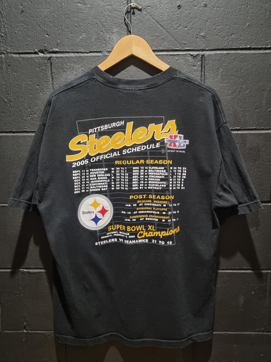 Super Bowl XL Champions Pittsburgh Steelers Allstyle XL