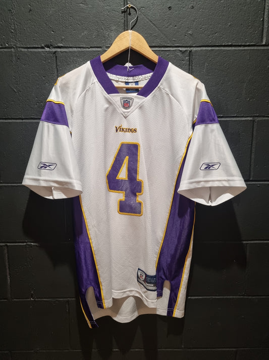 Minnesota Vikings Favre On Field Reebok Medium