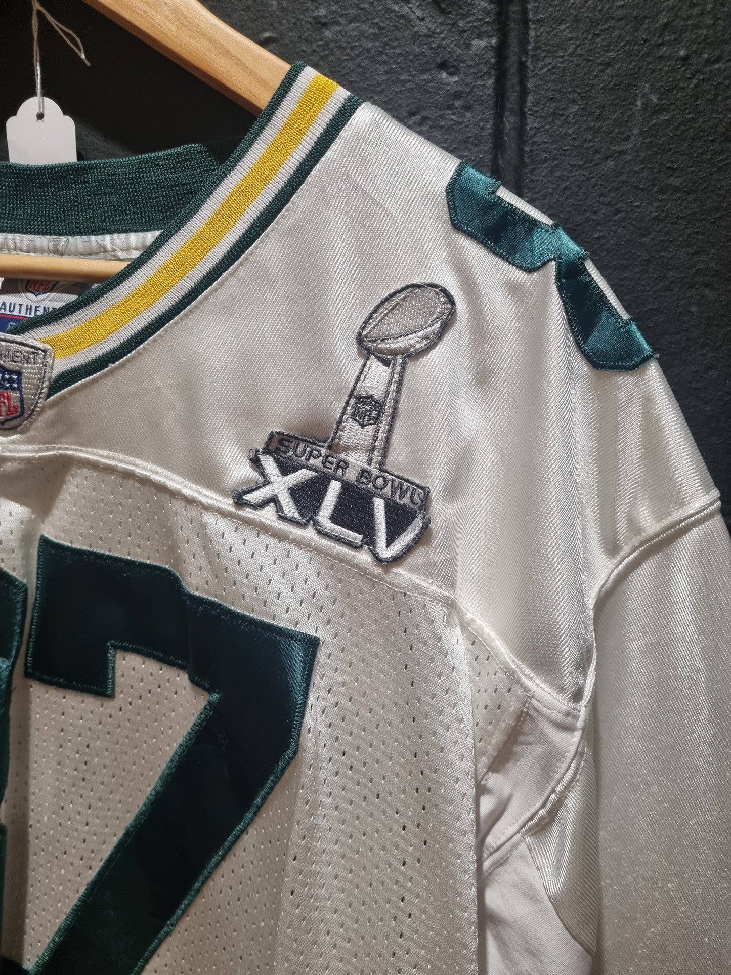 Green Bay Packers Nelson Super Bowl XLV Reebok XL