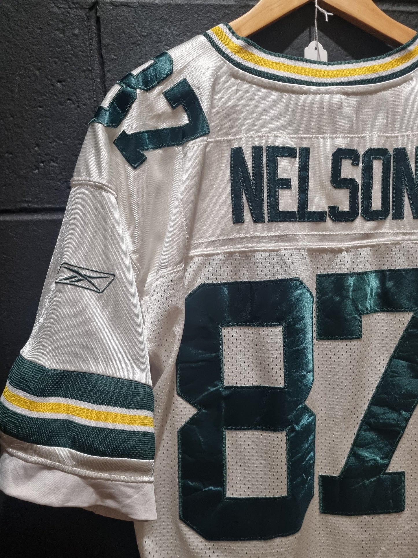 Green Bay Packers Nelson Super Bowl XLV Reebok XL