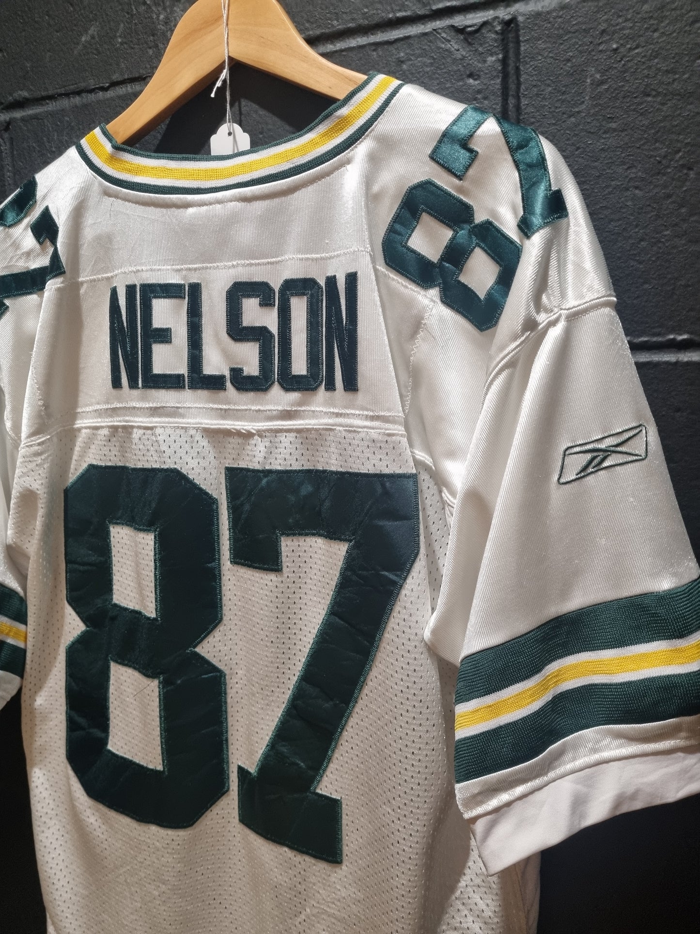 Green Bay Packers Nelson Super Bowl XLV Reebok XL