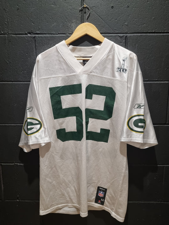 Super Bowl XLV Green Bay Packers Matthews Reebok Medium