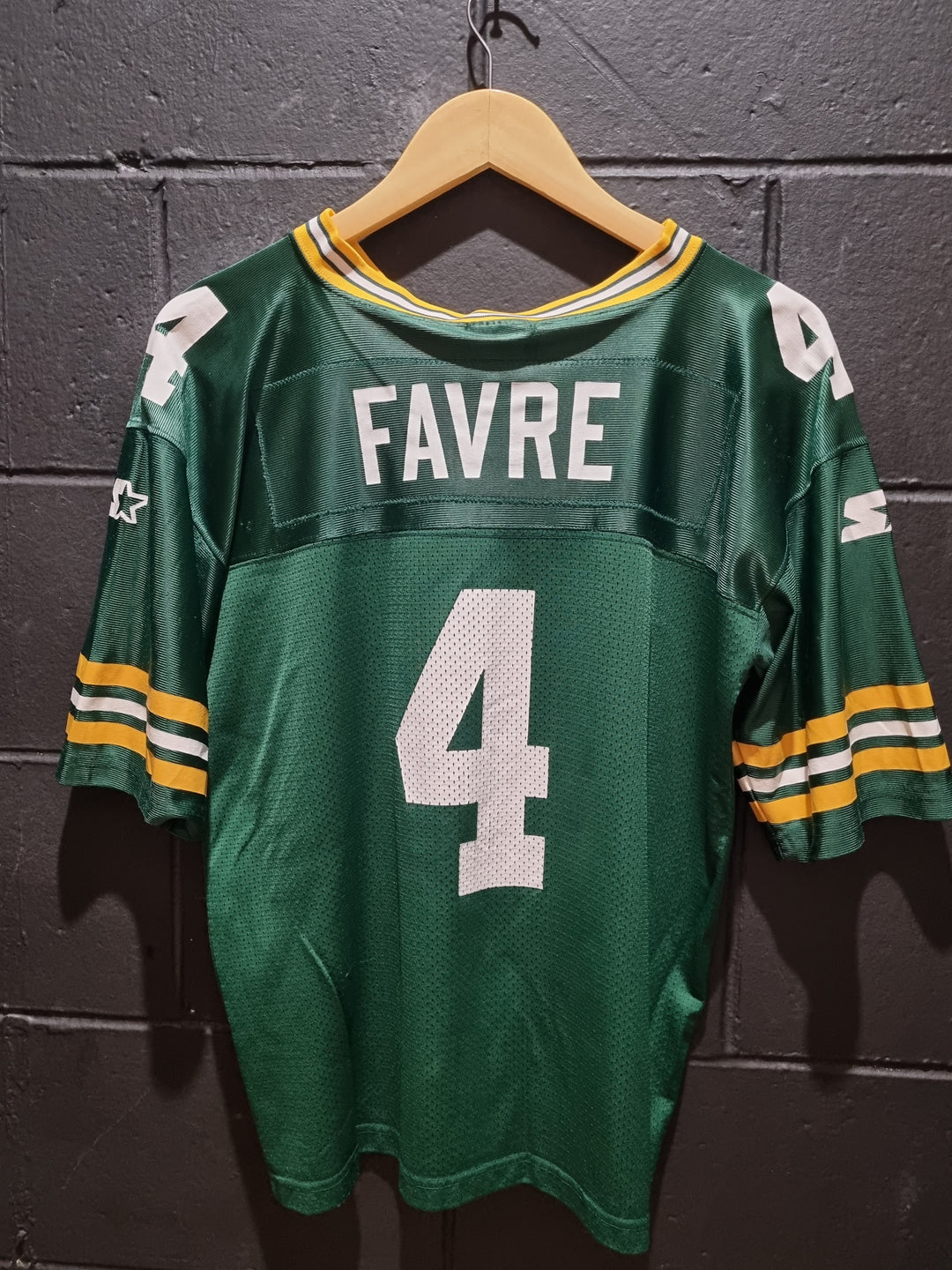 Brett Favre Starter Green Bay Packers 1998 Youth Large 14/16