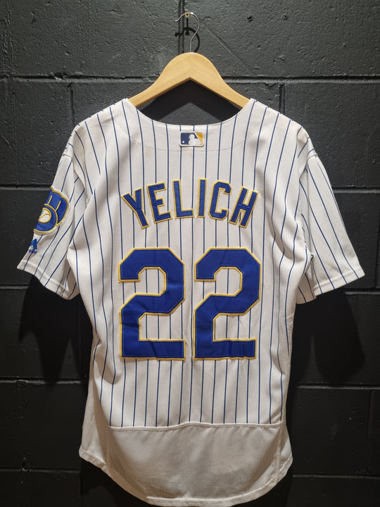 Milwaukee Brewers Yelich Majestic Flex Large