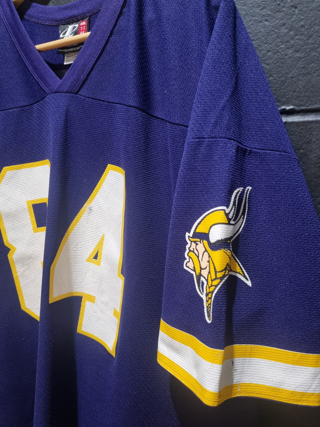 Rare Vikings Moss Logo Athletic XXL