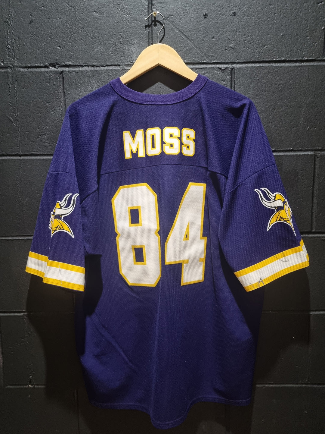 Rare Vikings Moss Logo Athletic XXL